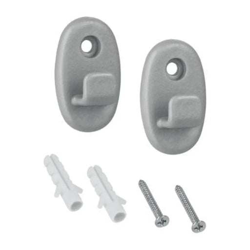 АКСЕСОАР ЗА ЗАКАЧВАНЕ НА ЕТАЖЕРКА 2 БР. METALTEX