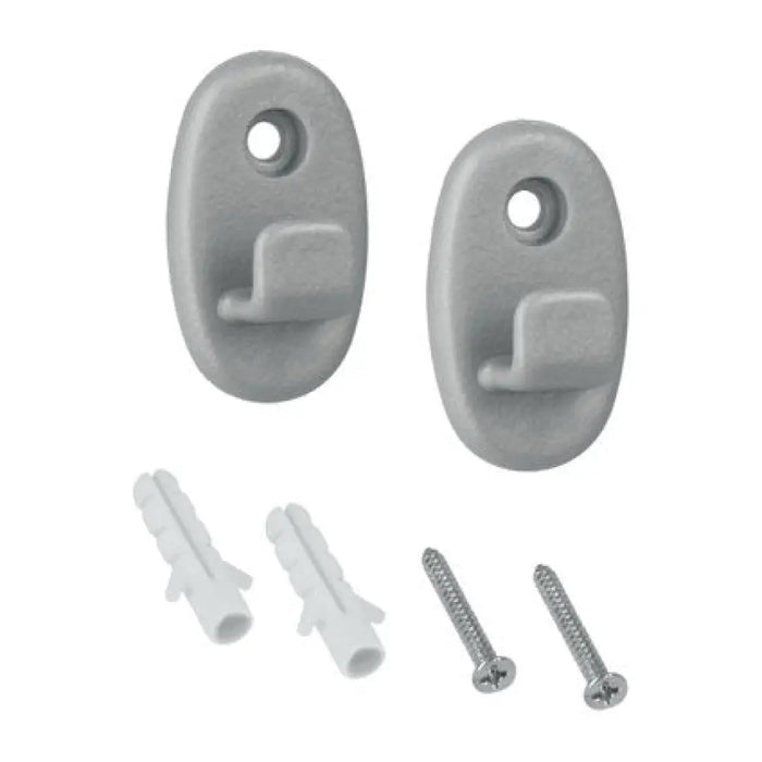 АКСЕСОАР ЗА ЗАКАЧВАНЕ НА ЕТАЖЕРКА 2 БР. METALTEX