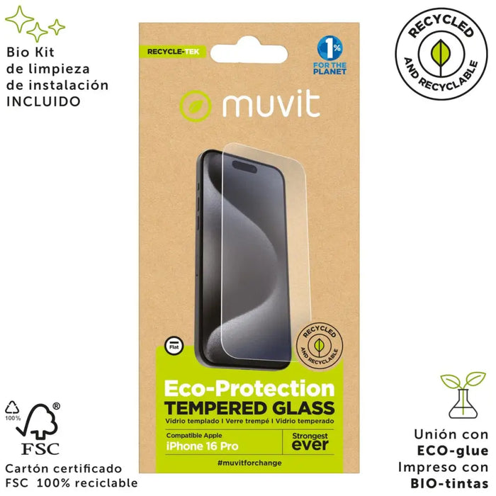 Протектор за екран на мобилен телефон Muvit iPhone 17/17