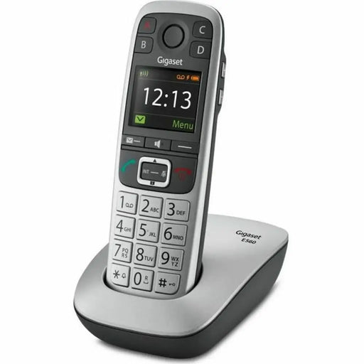 Безжичен телефон Gigaset E560 Черен/Сребрист Сребрист
