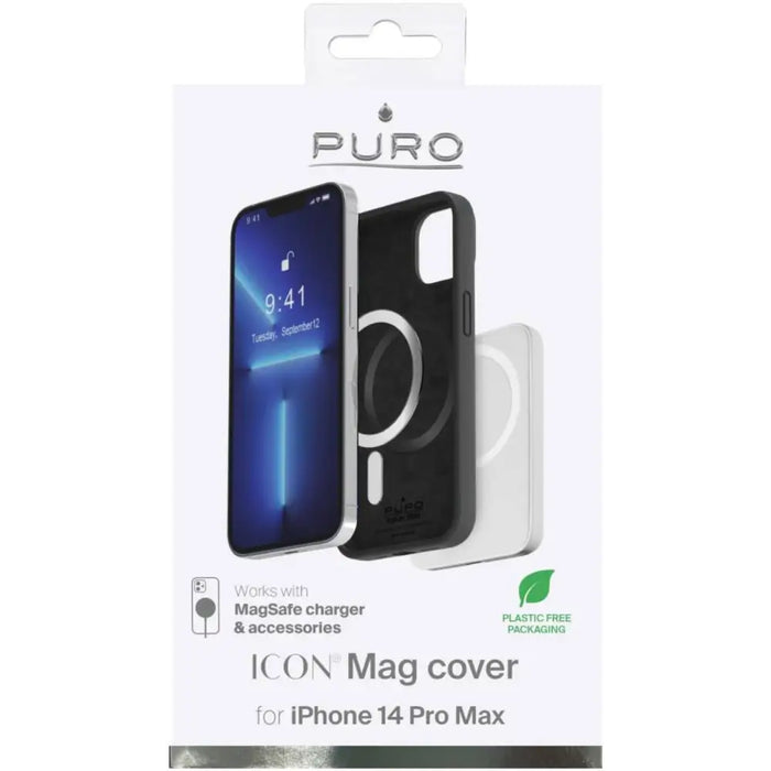 Силиконов калъф Puro Icon Mag MagSafe за iPhone 14 Pro Max
