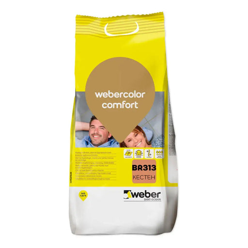 ФУГИРАЩА СМЕС ЗА ВЪТРЕШНА И ВЪНШНА УПОТРЕБА WEBER COLOR