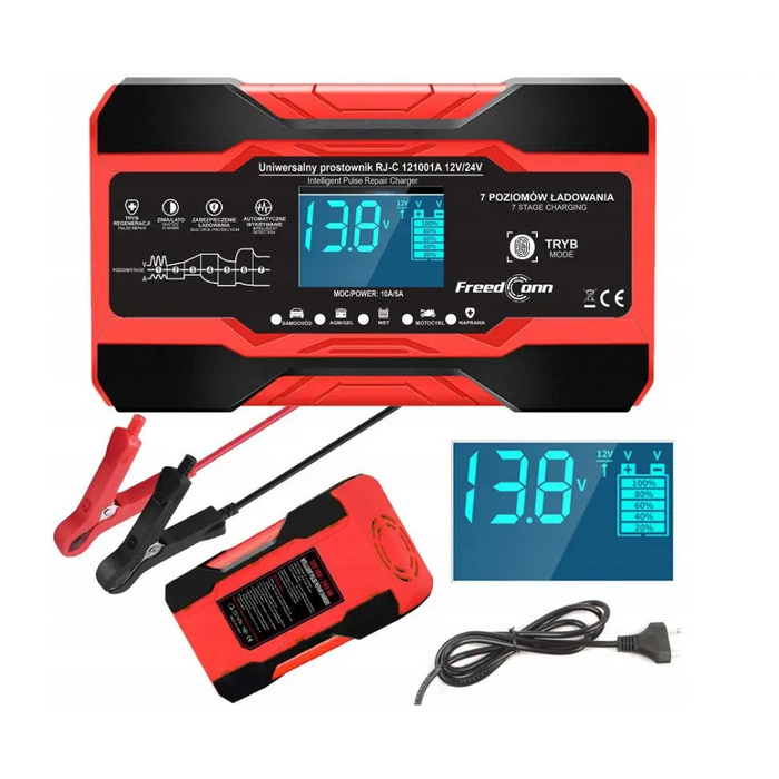 Зарядно устройство за батерии FreedConn RJ-C 121001A 12V