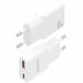 Зарядно за стена Aisens ASCH-30W2P046-W Бял 30 W