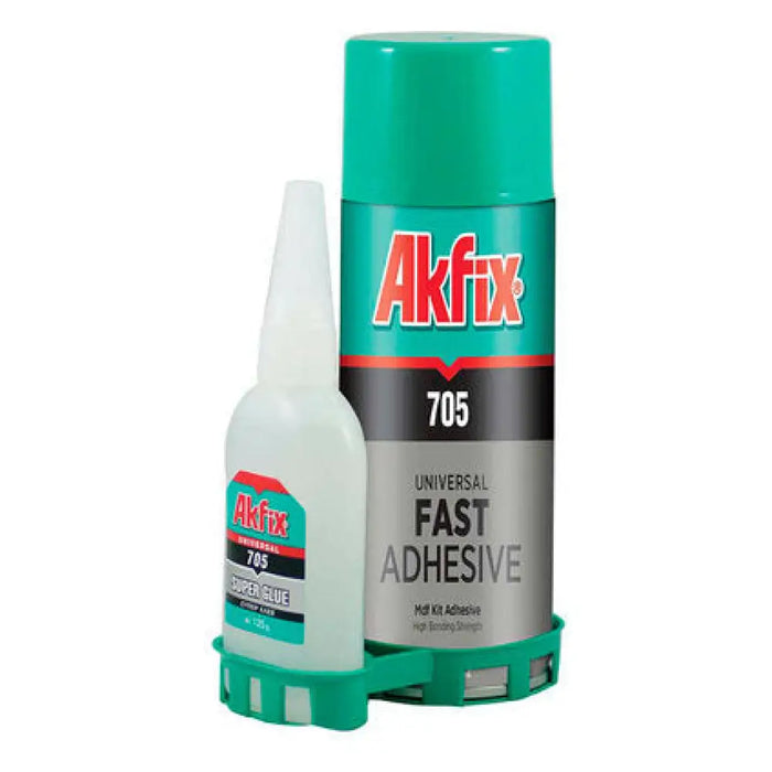 БЪРЗО ЗАЛЕПВАЩО 2К ЛЕПИЛО 100 ML + 25 G AKFIX