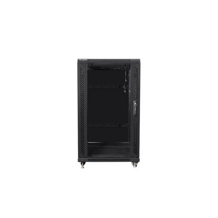Шкаф Lanberg стелаж 19’’ свободностоящ 22U/600x600 (плоска