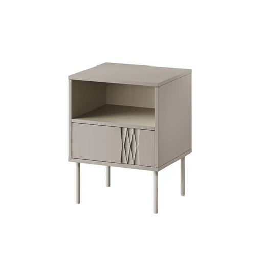 Нощно шкафче 2 бр. TRESSE 44x40x53 кашмир мат