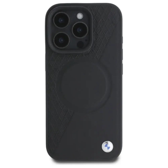 Кожен калъф BMW Sign Leather Half Textured And Circle