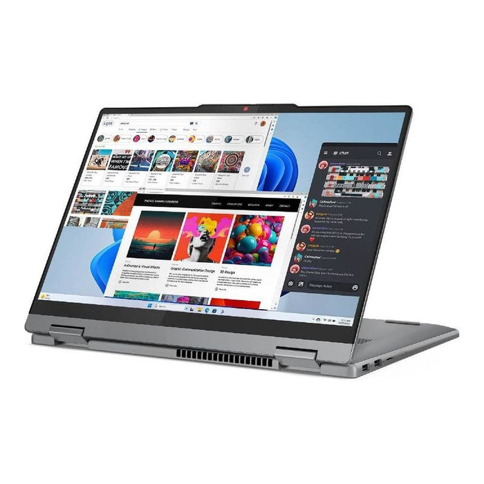 LENOVO IdeaPad 5 2-в-1 Intel Core i5-13420H 14 инча WUXGA 300N Touch 16GB DDR5 512GB PCIe W11H Luna Grey 2y + Pen