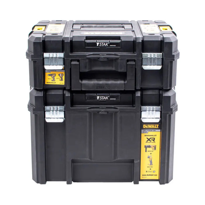 АКУМУЛАТОРЕН БЕЗЧЕТКОВ КОМПЛЕКТ DEWALT DCK440L3T-QW 18 V