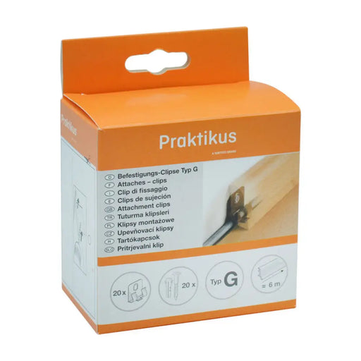 КЛИПС ЗА ПОДОВ ПЕРВАЗ DOELLKEN РЕТРО 20 БР.