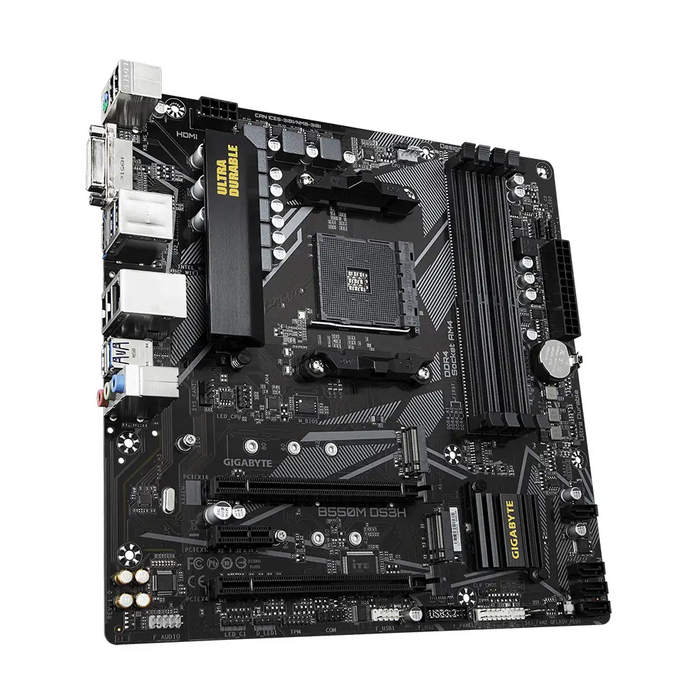 Дънна платка GIGABYTE B550M DS3H Socket AM4 4 x DDR4
