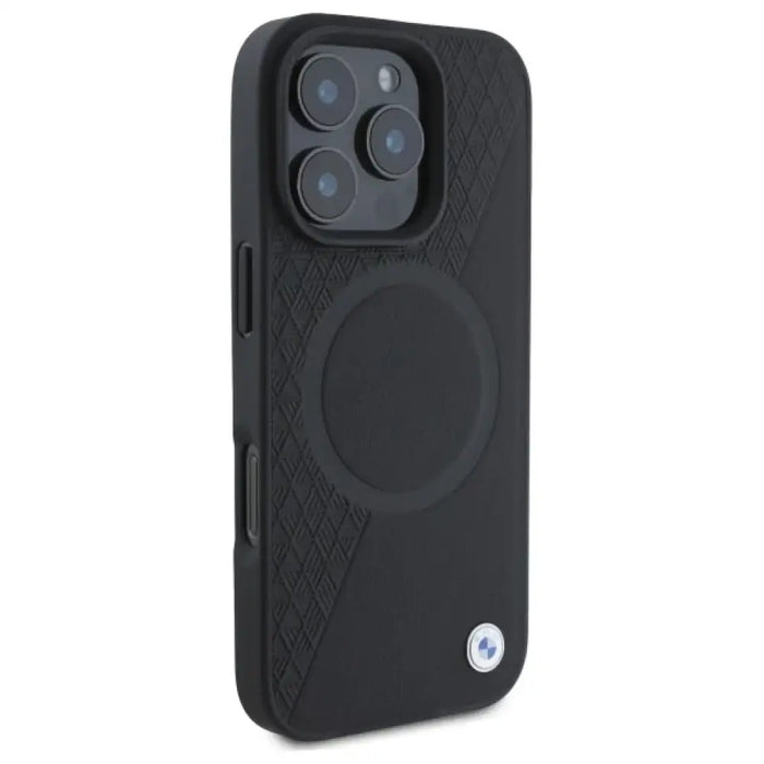 Кожен калъф BMW Sign Leather Half Textured And Circle