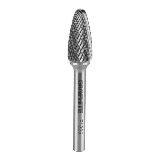 КАРБИДЕН ЗАОБЛЕН ФРЕЗЕР ЗА МЕТАЛ 12X25 MM GRAPHITE 55H372