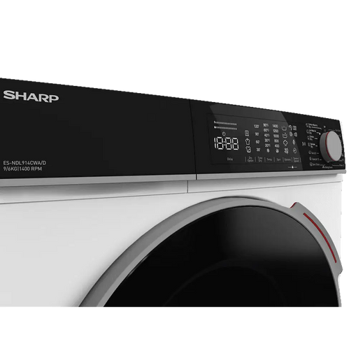 Пералня със сушилня Sharp ES-NDL914CWA/D 1400 об./мин. 6 kg