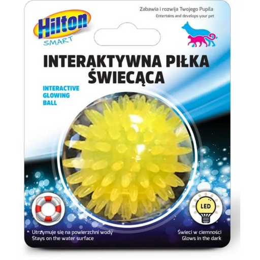 Интерактивна светеща топка HILTON Smart 5см за котка/куче
