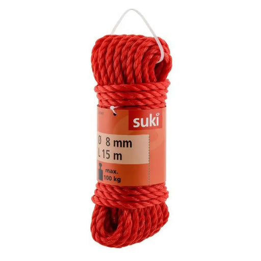 ПОЛИПРОПИЛЕНОВ ШНУР УСУКАН ЧЕРВЕН 8 MM 15M SUKI