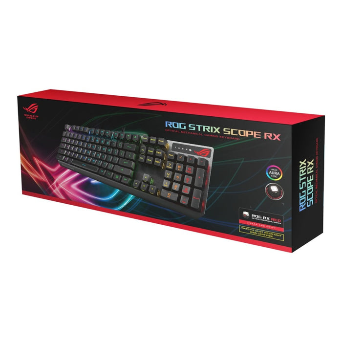 Гейминг клавиатура ASUS ROG Strix Scope RX RGB черна