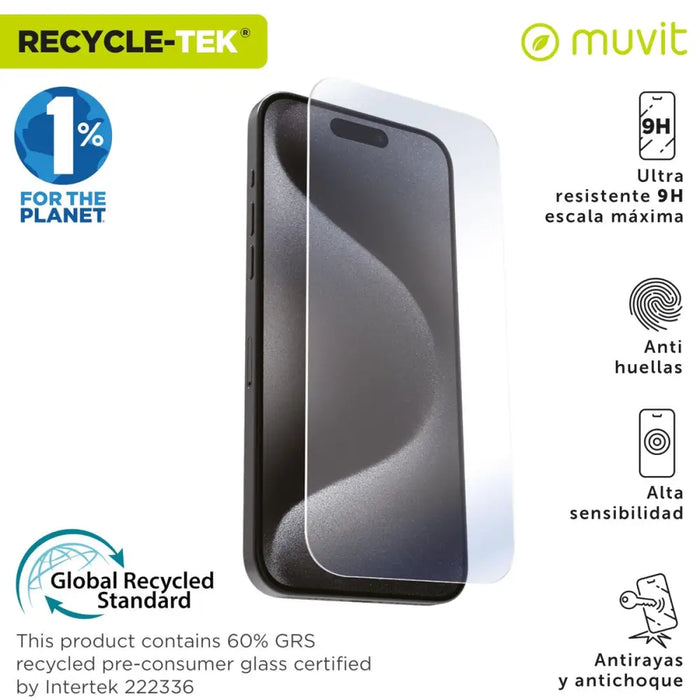 Протектор за екран на мобилен телефон Muvit iPhone 17/17