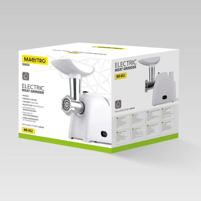 MAESTRO MR-852 Месомелачка 1000 W Бяла