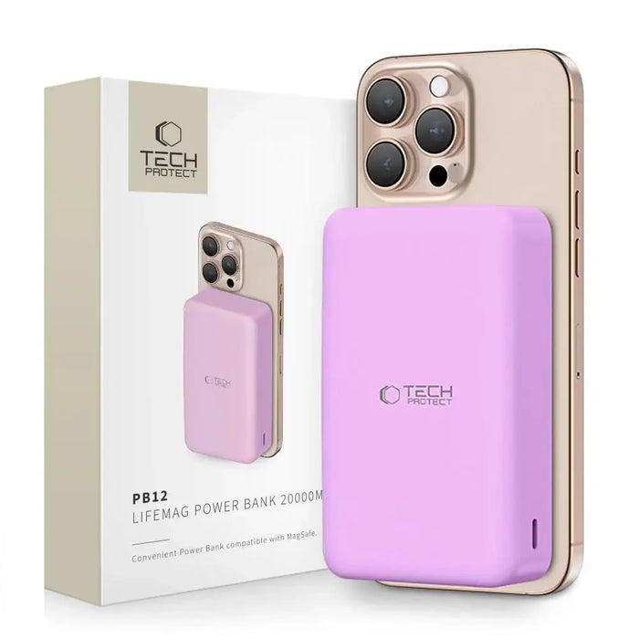 Преносима батерия Powerbank Tech-Protect PB12 LifeMag