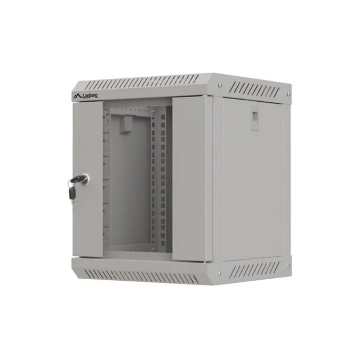 Шкаф Lanberg 10’’ за стенен монтаж 6U/300x300 (плосък
