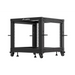 Lanberg отворена стойка 19’’ 9U 600x600-1100 регулируема