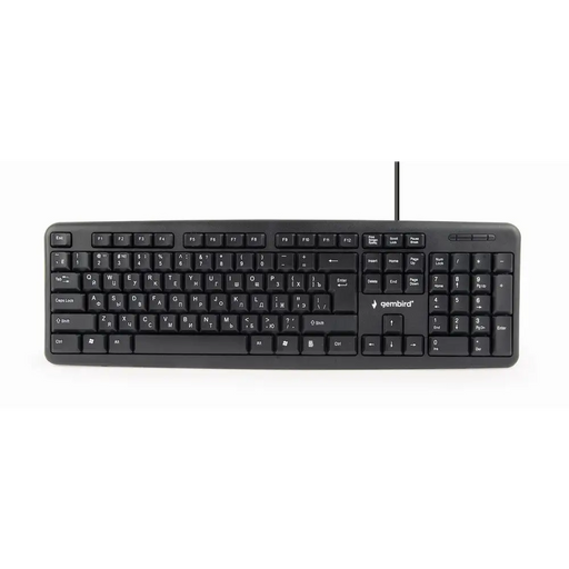 Gembird KB-U-103-RU клавиатура Office USB QWERTY английски
