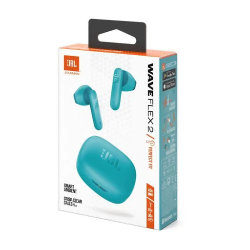 Безжични слушалки JBL Wave Flex 2 TWS Bluetooth 5.3 сини