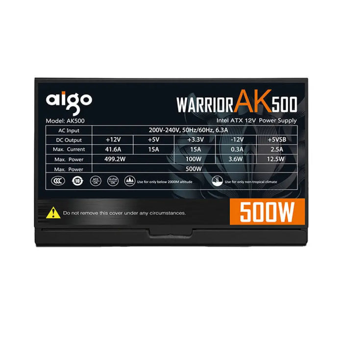 Компютърно захранване Aigo AK500 (черно)