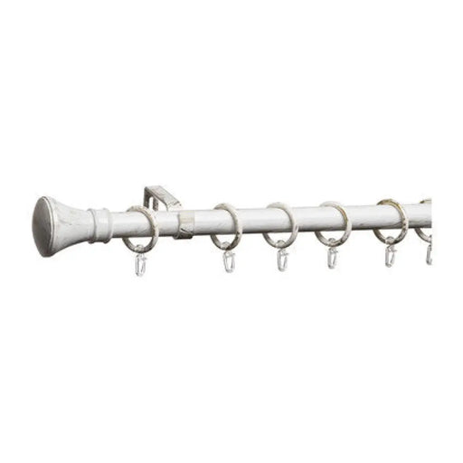 РАЗТЕГАТЕЛЕН МЕТАЛЕН КОРНИЗ GARDINIA ТИАРА 190-340 СМ.
