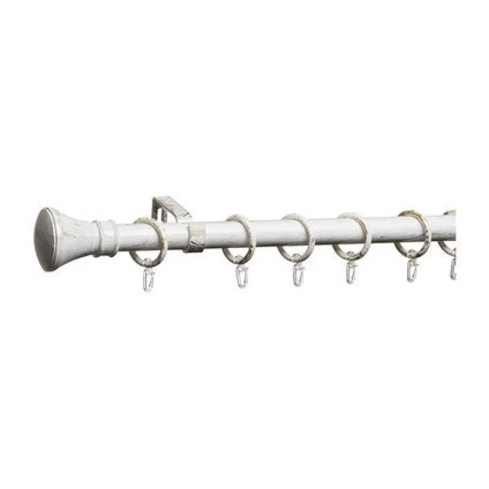 РАЗТЕГАТЕЛЕН МЕТАЛЕН КОРНИЗ GARDINIA ТИАРА 190-340 СМ.