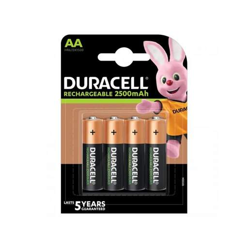 Акумулаторна батерия DURACELL R6 AA 2500mAh NiMH 1.2V 4 бр.