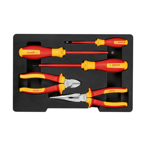 КОМПЛЕКТ ОТВЕРТКИ И КЛЕЩИ BOSCH PROFESSIONAL 5 БРОЯ