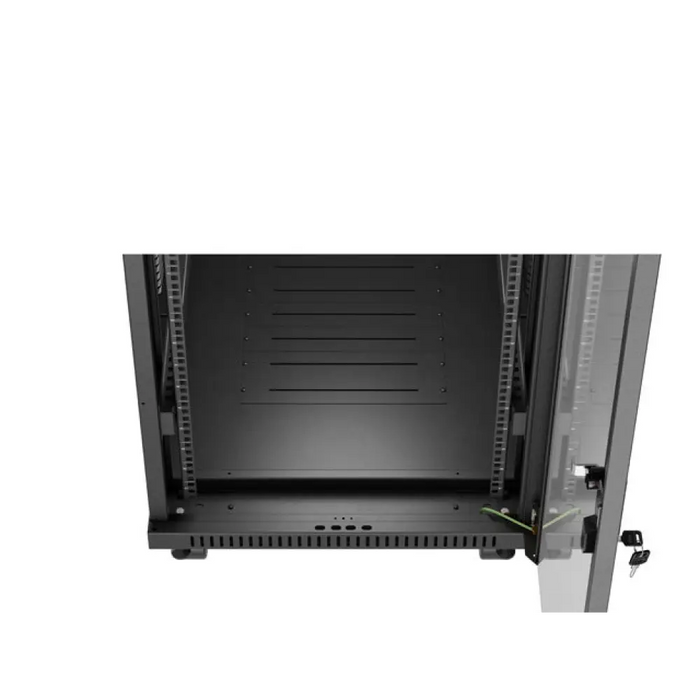 Шкаф Lanberg 19’’ свободно стоящ 32U/600X1000 (ПЛОСЪК)