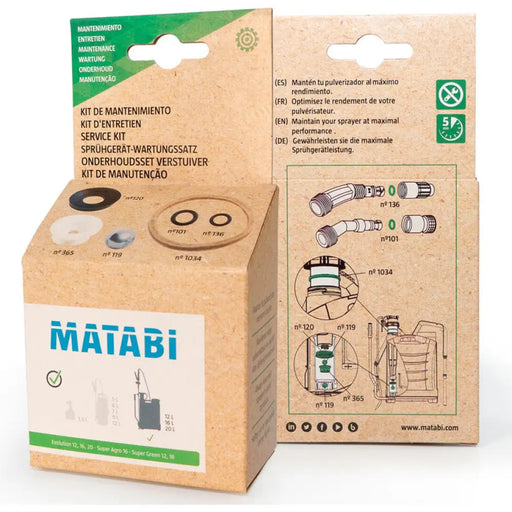 КОМПЛЕКТ УПЛЪТНЕНИЯ ЗА ГРЪБНИ ПРЪСКАЧКИ MATABI 8.39.41.870