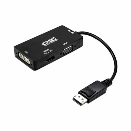 Адаптер за DisplayPort към VGA/DVI/HDMI 3 en 1 NANOCABLE