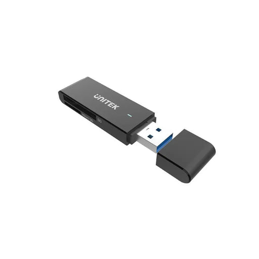 Външен четец за карти Unitek Y-9327A Черен