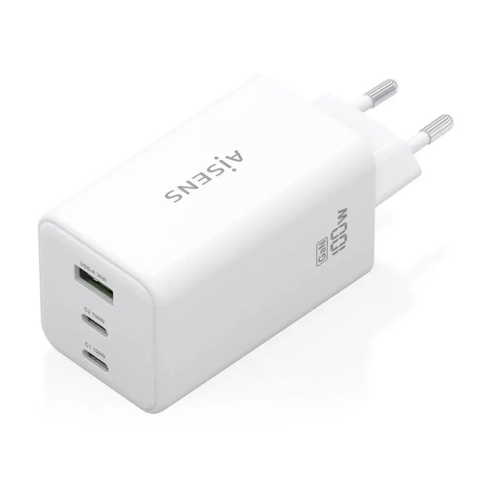 Безжично зарядно Aisens ASCH-100W3P051-W Бял 100 W