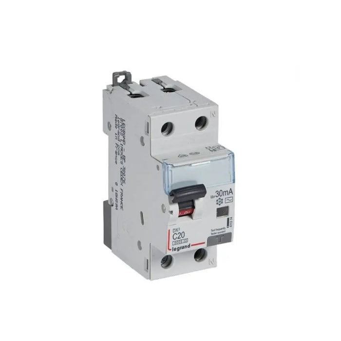 КОМБИНИРНА ДЕФЕКТНОТОКОВА ЗАЩИТА + DX3 1Р + N 20А 30mA