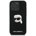 Силиконов калъф MagSafe за iPhone 16 Pro Karl Lagerfeld