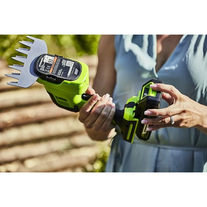 Ножица за трева и жив плет 24V 2Ah Greenworks G24SHTK2