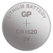 Литиева бутонна батерия GP CR-1620 3V 1бр. в блистер GP