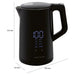 Електрическа кана ProfiCook PC-WKS 1243 1.7 L 2200 W Черна