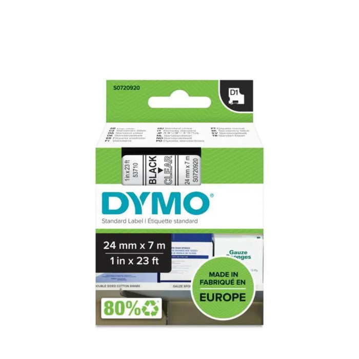 Ламинирана лента за етикетиране Dymo S0720920 Черен 24 mm