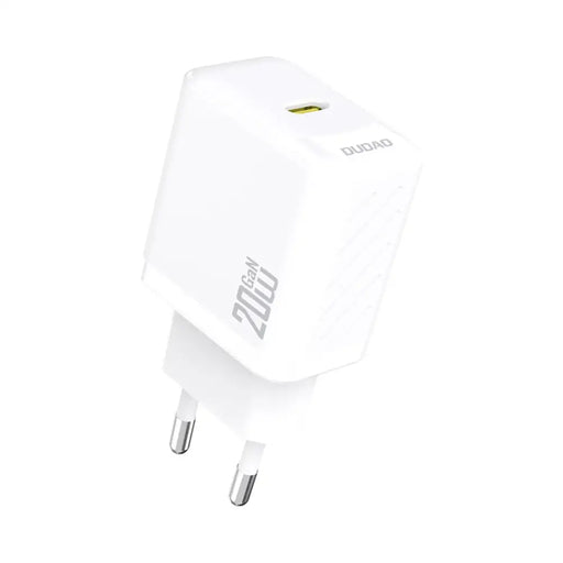 Зарядно устройство Dudao A26 PD20W GaN USB-C - бяло