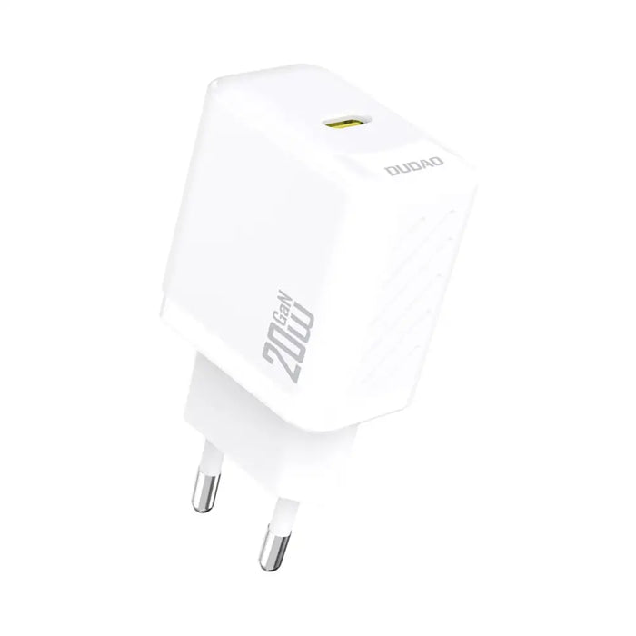 Зарядно устройство Dudao A26 PD20W GaN USB-C - бяло