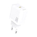 Зарядно устройство Dudao A26 PD20W GaN USB-C - бяло