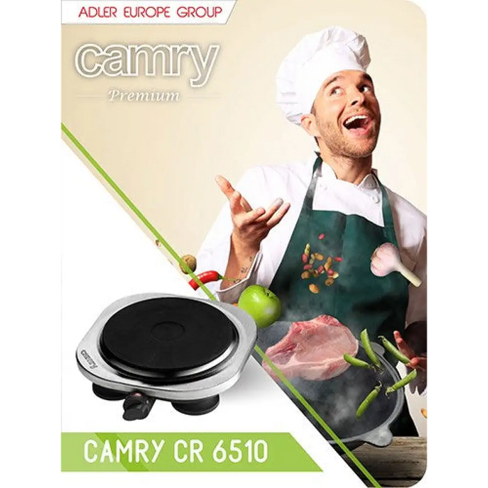 Печка Adler CAMRY CR 6510 Свободностояща Черна,Сива