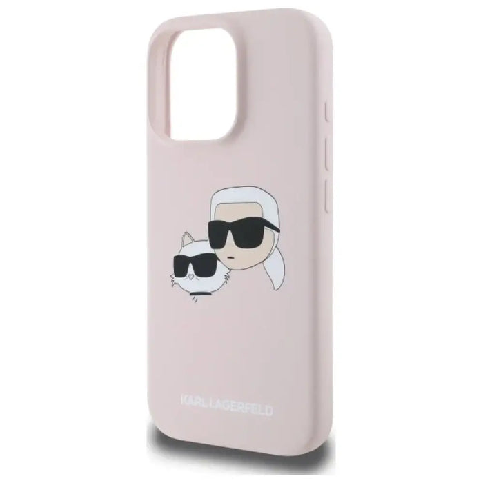 Силиконов кейс Karl Lagerfeld Heads Print MagSafe за iPhone
